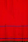 Gadwal Silk Red Saree