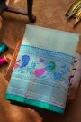 Gadwal Silk Blue Saree