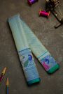 Gadwal Silk Blue Saree