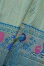 Gadwal Silk Blue Saree