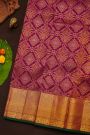 Kanchipuram Silk Purple Saree