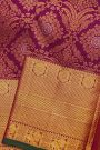 Kanchipuram Silk Purple Saree