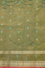 Gadwal Silk Peach Saree