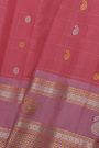 Gadwal Silk Pink Saree