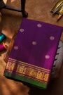 Gadwal Silk Purple Saree