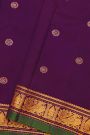 Gadwal Silk Purple Saree