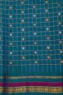 Gadwal Silk Peach Saree