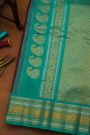 Gadwal Silk Dark Brown Saree