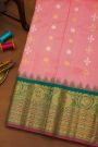 Gadwal Silk Pink Saree