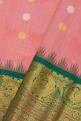 Gadwal Silk Pink Saree