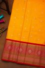 Gadwal Silk Mustard Saree