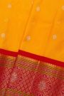 Gadwal Silk Mustard Saree