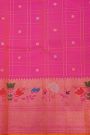 Gadwal Silk Purple Saree