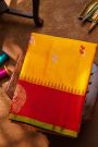Gadwal Silk Mustard Saree