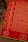 Gadwal Silk Mustard Saree