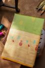 Gadwal Silk Green Saree
