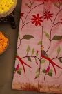 Paithani Silk Onion Pink Saree