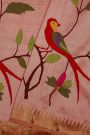Paithani Silk Onion Pink Saree