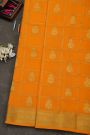 Mysore Soft Silk Orange Saree
