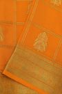 Mysore Soft Silk Orange Saree