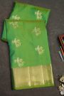 Coimbatore Soft Silk Parrot Green Saree
