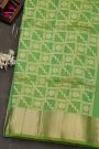 Coimbatore Soft Silk Parrot Green Saree