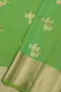 Coimbatore Soft Silk Parrot Green Saree