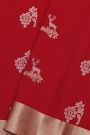 Coimbatore Soft Silk Red Saree