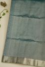 Coimbatore Soft Silk Teal Blue Saree