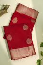 Coimbatore Soft Silk Red Saree