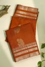Coimbatore Soft Silk Orange Saree