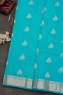 Coimbatore Soft Silk Sky Blue Saree