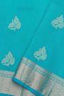 Coimbatore Soft Silk Sky Blue Saree
