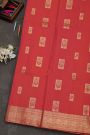 Coimbatore Soft Silk Red Saree