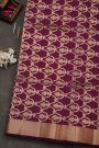 Coimbatore Soft Silk Wine Saree
