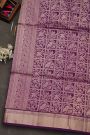 Coimbatore Soft Silk Purple Saree
