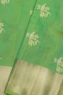 Coimbatore Soft Silk Parrot Green Saree