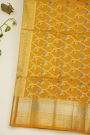 Coimbatore Soft Silk Mustard Saree