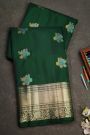 Coimbatore Soft Silk Bottle Green Saree