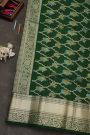 Coimbatore Soft Silk Bottle Green Saree