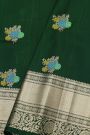 Coimbatore Soft Silk Bottle Green Saree