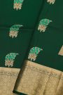 Coimbatore Soft Silk Bottle Green Saree