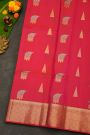 Coimbatore Soft Silk Pink Saree