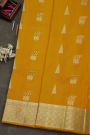 Coimbatore Soft Silk Mustard Saree