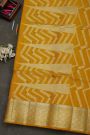 Coimbatore Soft Silk Mustard Saree