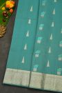 Coimbatore Soft Silk Sky Blue Saree