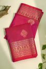 Coimbatore Soft Silk Pink Saree