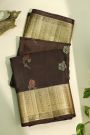 Coimbatore Soft Silk Brown Saree