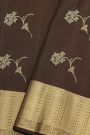Coimbatore Soft Silk Brown Saree