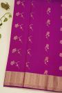Coimbatore Soft Silk Dark Purple Saree
